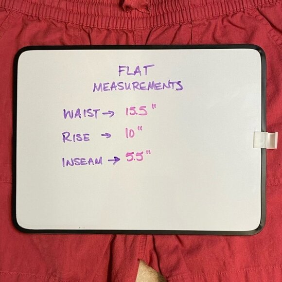 5/$25 Vintage Original Nicole Miller Pink Elastic Waist Shorts  8 - Picture 4 of 8